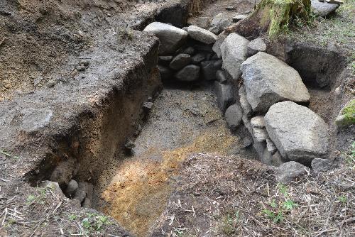 発掘された遺跡